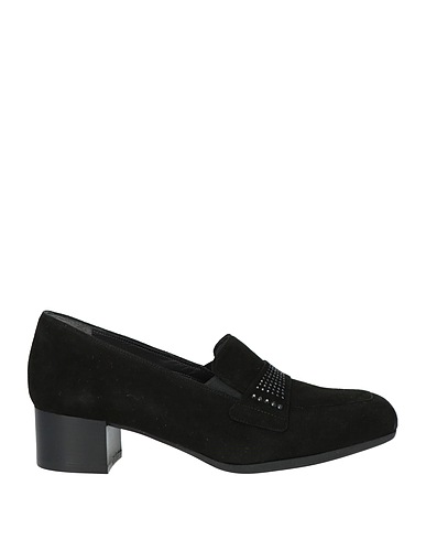 MELLUSO Loafers Black Leather