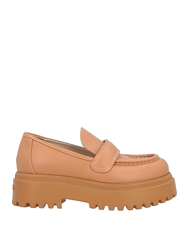 LE SILLA Loafers Sand Leather