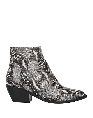 LE SILLA Ankle boot Grey Leather