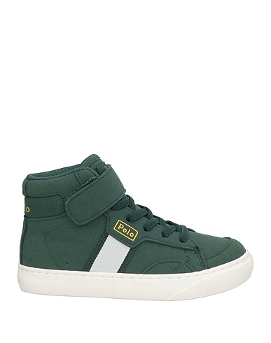 POLO RALPH LAUREN Sneakers Dark green Textile fibers