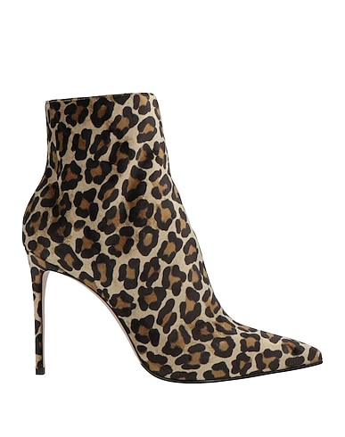 LE SILLA Ankle boot Sage green Textile fibers