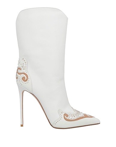 LE SILLA Ankle boot White Leather