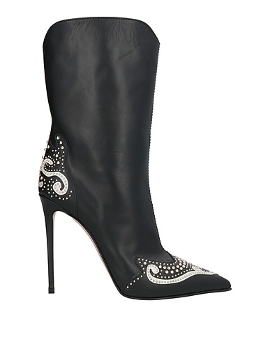 LE SILLA Ankle boot Black Leather