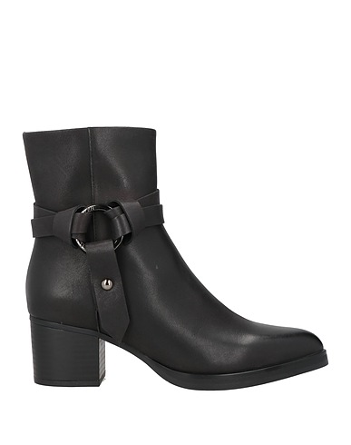 ELVIO ZANON Μποτάκι Μαύρο Δέρμα μοσχαριού