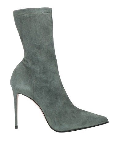 LE SILLA Ankle boot Sage green Leather