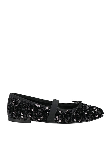BALLERINA Ballet flats Black Textile fibers