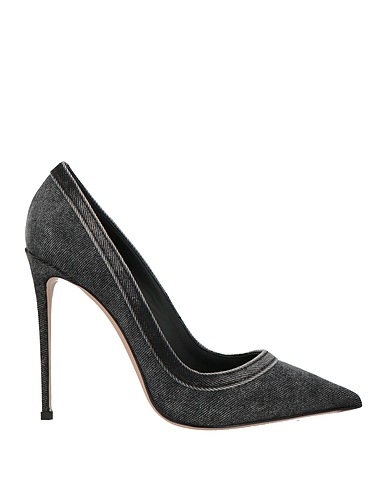 LE SILLA Pump NERO Textile fibers
