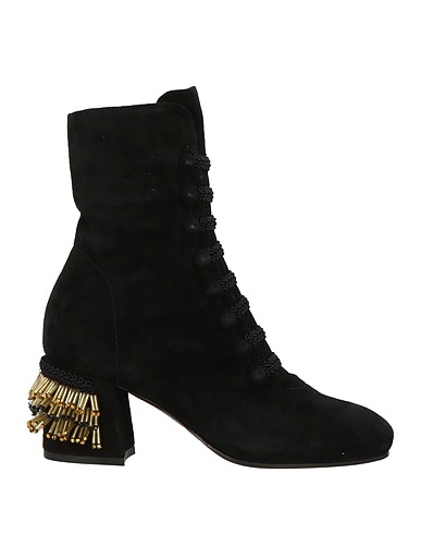 LE SILLA Ankle boot Black Leather