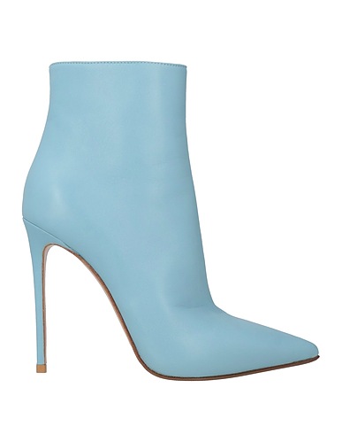 LE SILLA Ankle boot Sky blue Leather