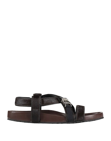 WALES BONNER Sandals Dark brown Leather