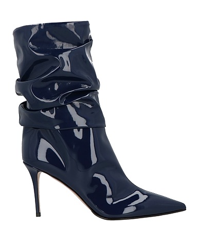 LE SILLA Ankle boot Bright blue Leather