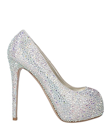 LE SILLA Pump Silver Leather