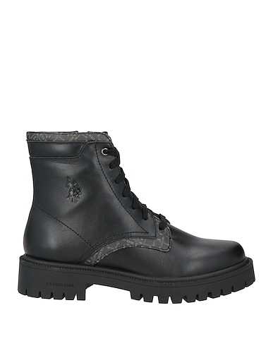 U.S.POLO ASSN. Ankle boot Black 100% Polyurethane