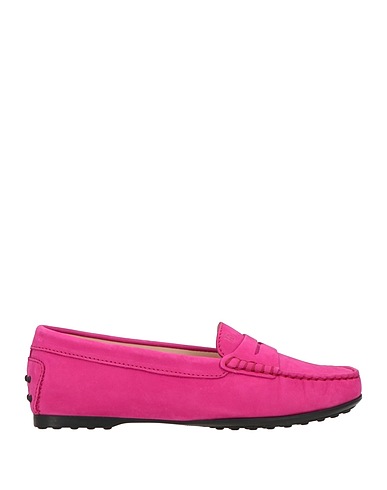 TOD'S Loafers Fuchsia Leather