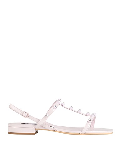 SERGIO ROSSI Sandals Lilac Leather