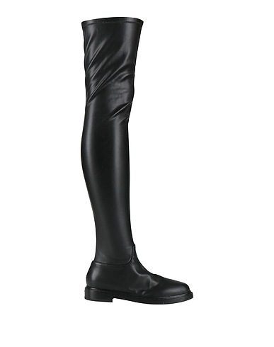 LE SILLA Boots Black Textile fibers