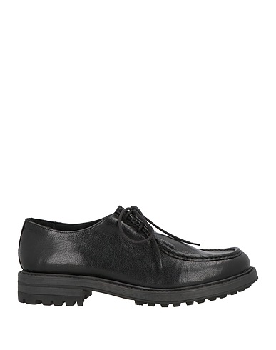 ANTICA CUOIERIA Schnürschuhe Schwarz Leder