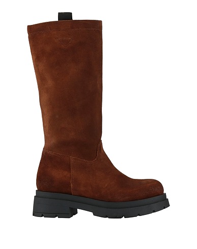 LOLA PERES Boots Chocolate brown Leather