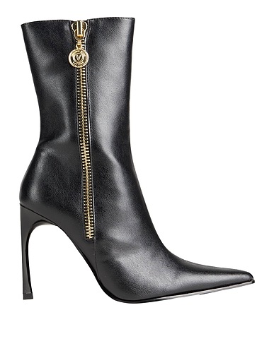 VERSACE JEANS COUTURE Ankle boot Black Polyurethane