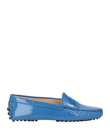 TOD'S Loafers Slate blue Leather