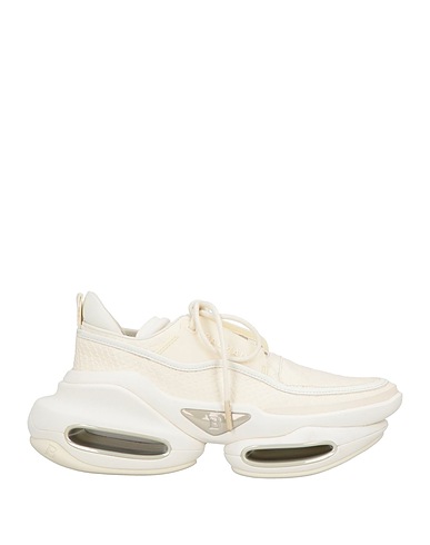 BALMAIN Sneakers Ivory Leather