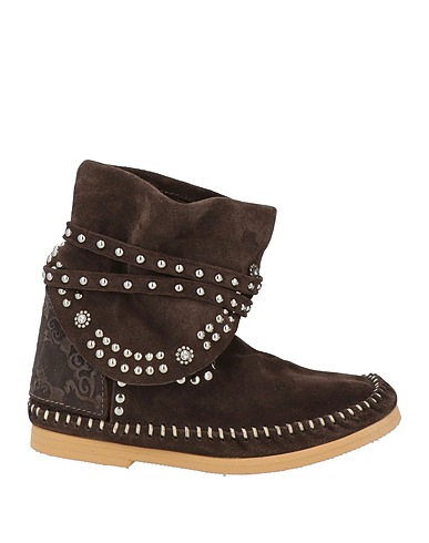 LdiR Ankle boot Dark brown Leather