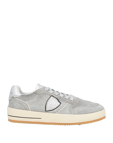 PHILIPPE MODEL Sneakers Silver Leather