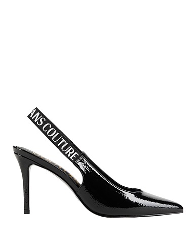 VERSACE JEANS COUTURE Court Black Polyurethane
