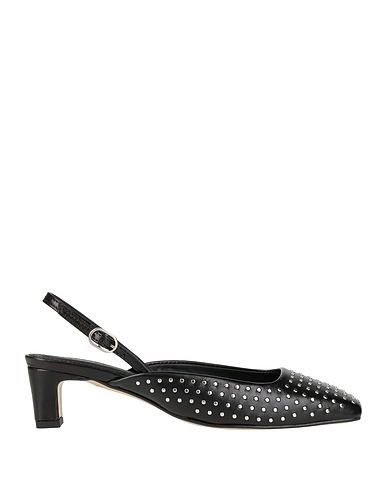 ALOHAS Court Black Leather