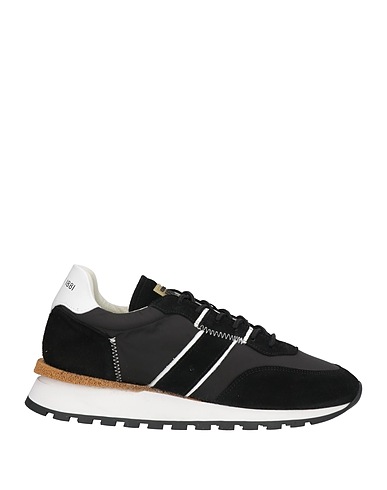 CERRUTI 1881 Sneakers Black 50% Nylon, 50% Calfskin