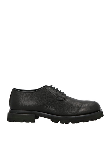 ATTIMONELLI'S Laced shoes Black Leather