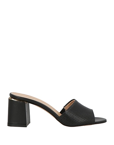 CERRUTI 1881 Sandals Black Cow leather