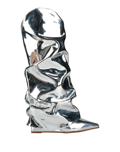 LE SILLA Boots Silver Leather