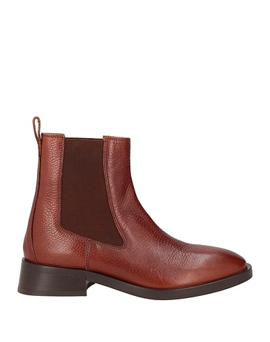 GEOX Ankle boot Brown Leather