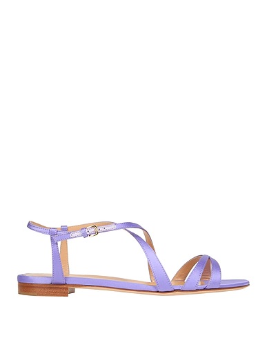 SERGIO ROSSI Sandals Lilac Textile fibers
