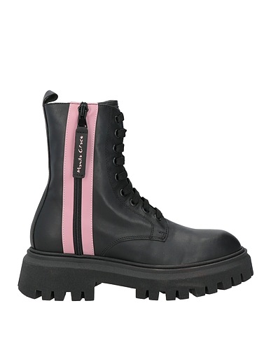 MANILA GRACE Ankle boot GIRL Black Leather