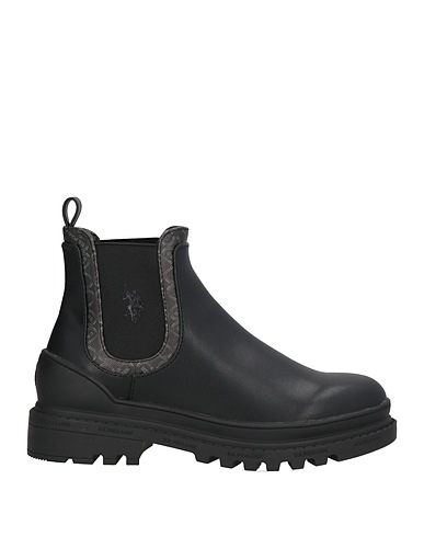 U.S.POLO ASSN. Ankle boot Black Textile fibres