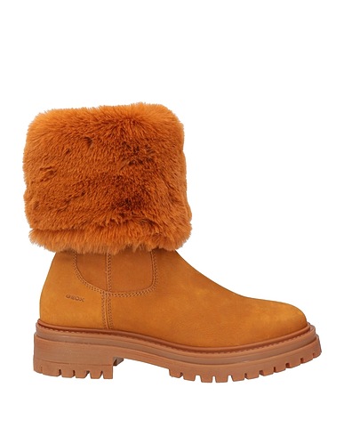 GEOX Ankle boot Tan Leather
