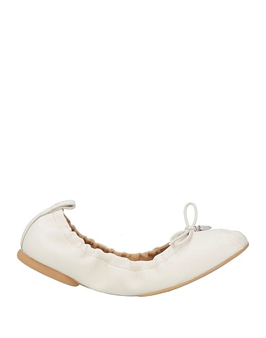 HOGAN Ballet flats Off white Leather