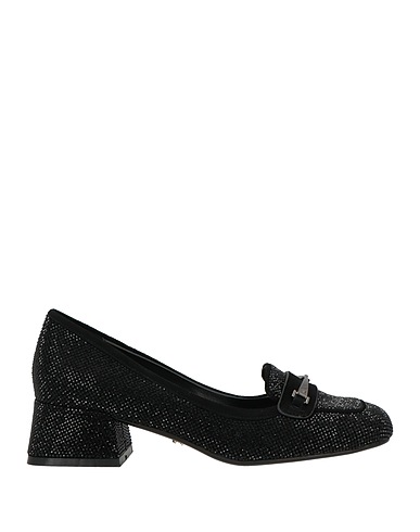 LOLA CRUZ Loafers Black Leather