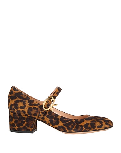 GIANVITO ROSSI Court Camel Leather