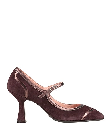 ANNA F. Pump Chocolate brown Leather