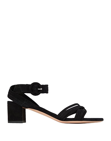 GIANVITO ROSSI Sandals Black Leather