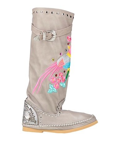 LdiR Stiefel Grau Leder
