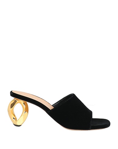 JW ANDERSON Sandals Black Textile fibers