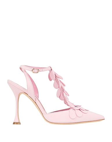 MANOLO BLAHNIK Pump Light pink Leather
