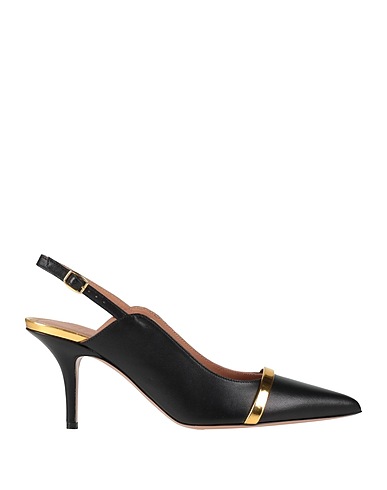 MALONE SOULIERS Туфли Чёрный Кожа