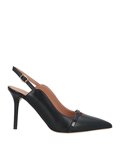 MALONE SOULIERS Court Black Leather