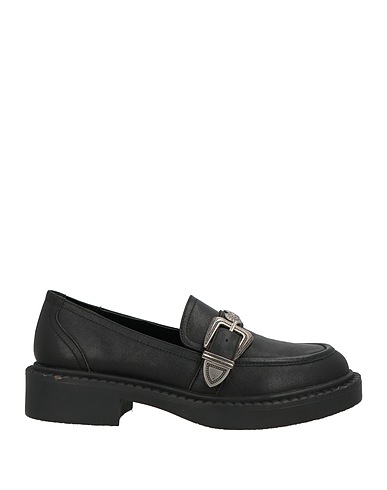 GOLD & ROUGE Loafers Black Leather