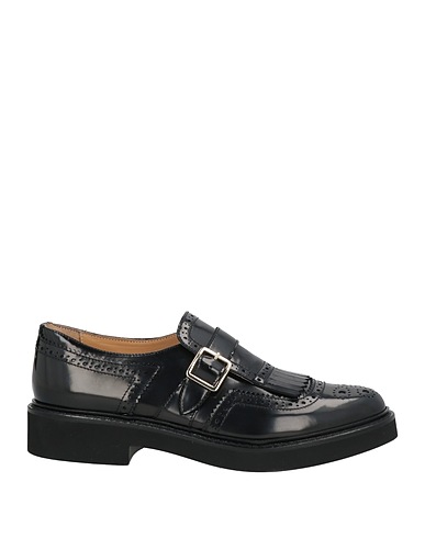 DOUCAL'S Loafers Black Leather